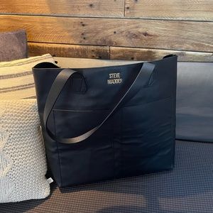 Steve Madden vegan leather tote